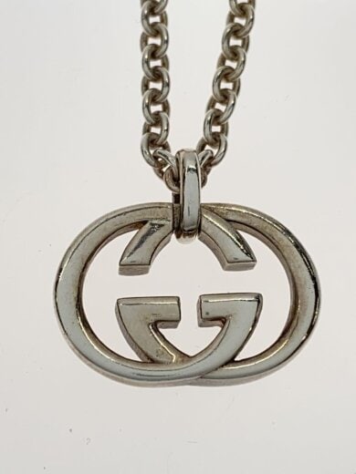 商品画像：ネックレス/SV925/SLV/トップ有/メンズ/GGインターロッキング/ 5