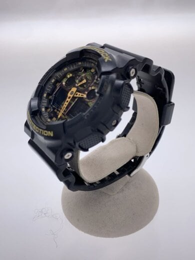 商品画像：クォーツ腕時計・G-SHOCK/デジアナ/ラバー/ブラック/GA-100CF-1A9JF/ 2