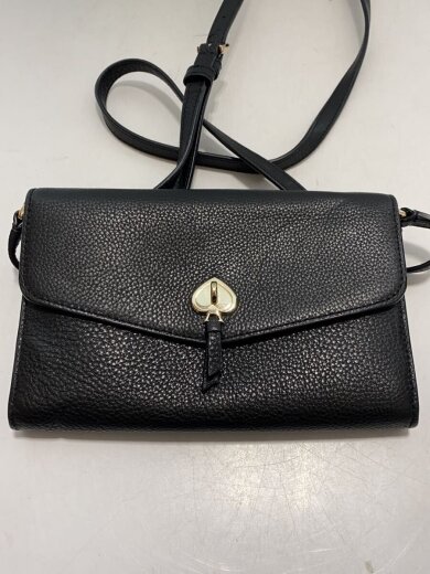 商品画像：アウトレットショルダーバッグ/マーティ/ショルダーバッグ/レザー/ブラック/無地/K6027 8