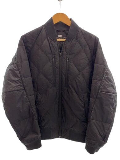 商品画像：ダウンジャケット/M/ナイロン/BLK/無地/311-470150 1
