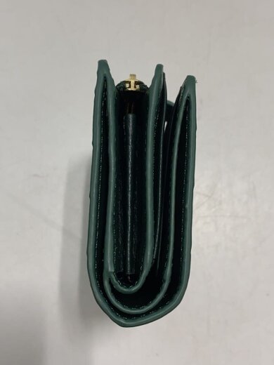 商品画像：2つ折り財布/レザー/GRN/レディース 7