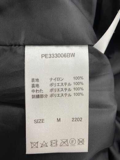 商品画像：スタンドカラー/MLB/ニューヨークヤンキース/ナイロンベスト/M/ナイロン/ブラック/PE333006BW 4