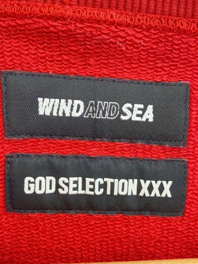 商品画像：スウェット/S/コットン/RED/WDS-XXX-21A-07 3