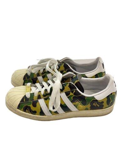 商品画像：SUPER STAR 80S BAPE_スーパースター 80S ア ベイシング エイプ/26cm/GRN 1