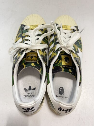 商品画像：SUPER STAR 80S BAPE_スーパースター 80S ア ベイシング エイプ/26cm/GRN 3