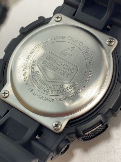 商品画像：クォーツ腕時計・G-SHOCK/デジアナ/ラバー/BLK/BLK 3