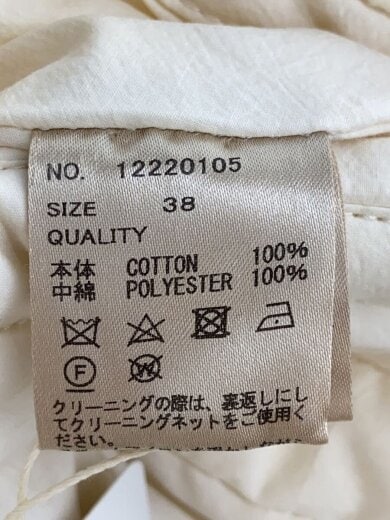 商品画像：ベスト/--/コットン/WHT/12220105// 4