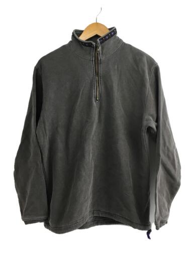 画像：alf長袖Tシャツ/S/コットン/GRY/無地1