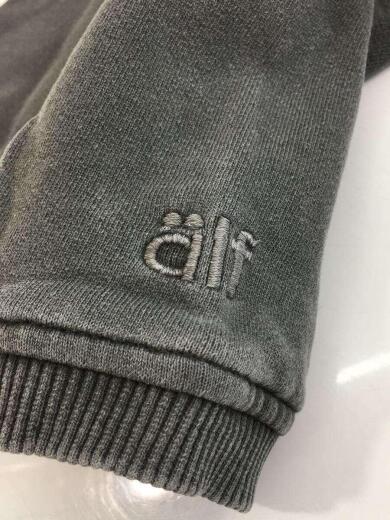 画像：alf長袖Tシャツ/S/コットン/GRY/無地6