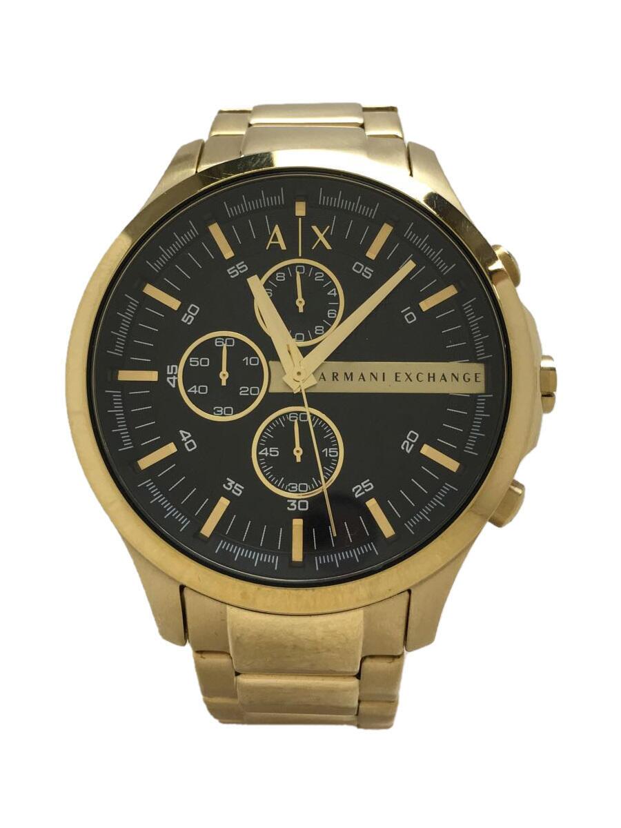 ARMANI EXCHANGE(アルマーニエクスチェンジ) / 腕時計/アナログ/ステンレス/文字盤:ゴールド/ベルト:ゴールド/AX2137 ...