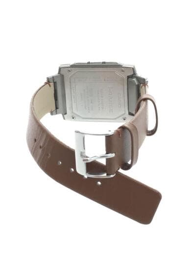 画像：CASIOカシオ/ソーラー腕時計/デジタル/レザー/SLV/BRW/IRW-1004