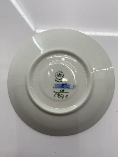 商品画像：カップ&ソーサー/2点セット/WHT/ブルーフラワー 3