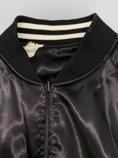 商品画像：スカジャン/4/ポリエステル/BLK 9