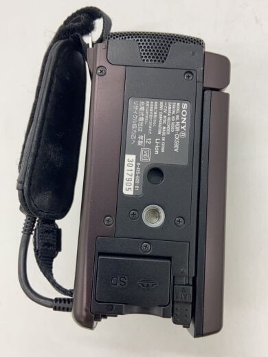 商品画像：ビデオカメラ HDR-CX590V (T) [ボルドーブラウン] 4