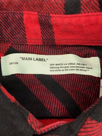 商品画像：ネルシャツ/XS/コットン/レッド/チェック/OMGA060R19C08015// 3