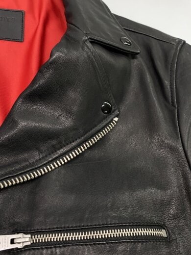 商品画像：ダブルライダースジャケット/M/羊革/ブラック/ML003N 6