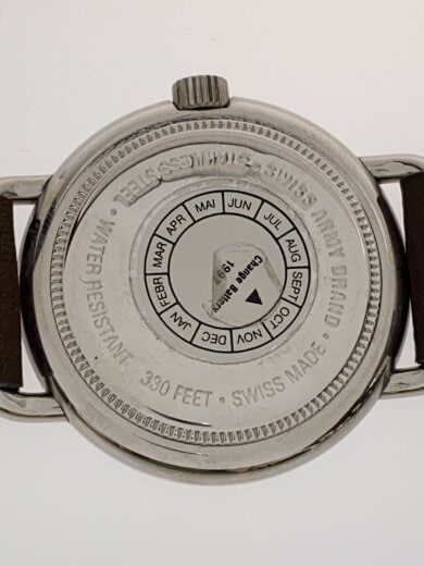 商品画像：クォーツ腕時計/アナログ/レザー/BEG/BRW 3