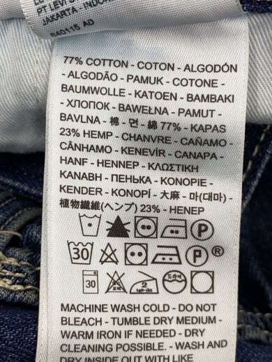 商品画像：ボトム/34/コットン/インディゴ/PC9-A0134-0000 5