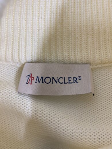 商品画像：ニットパネルダウンジャケット/S/ポリエステル/ホワイト 3