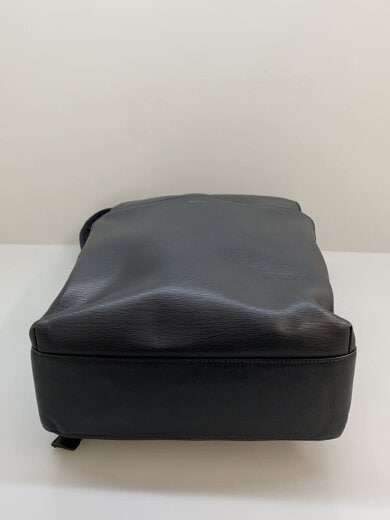 商品画像：リュック/バッグ/レザー/ブラック/無地 4