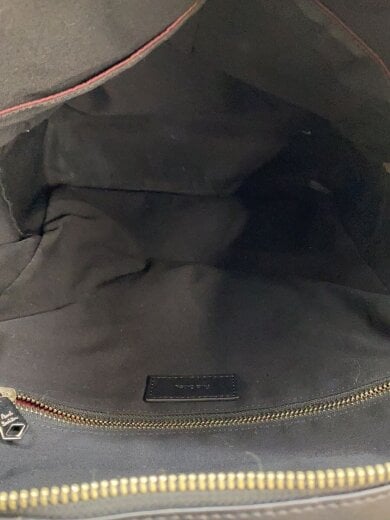 商品画像：リュック/バッグ/レザー/ブラック/無地 6