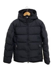 ダウンジャケット/XL/ナイロン/BLK