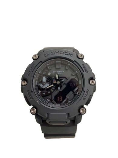 商品画像：腕時計/アナログ/ラバー/BLK/BLK/SS/GA-2200BB 1