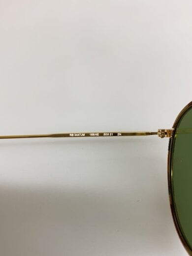 商品画像：サングラス/GLD/グリーン/メンズ/RB3447JM 5