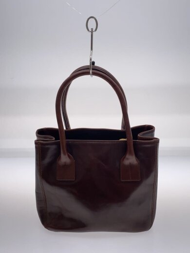 商品画像：ハンドバッグ/レザー/BRW/無地/8909/ロゴ型押// 3