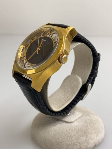 商品画像：クォーツ腕時計/アナログ/レザー/BLK/BLK/MBM1246// 2