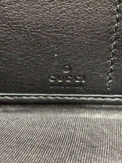 商品画像：長財布/レザー/BLK/総柄/メンズ/323397// 3