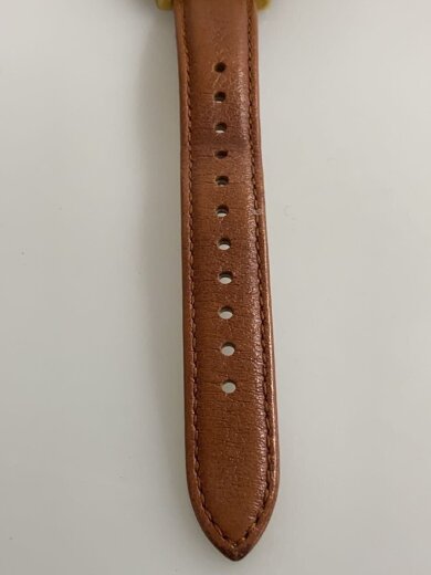 商品画像：Scarlette Mini/クォーツ腕時計/アナログ/レザー/WHT/BRW/ES5184// 5