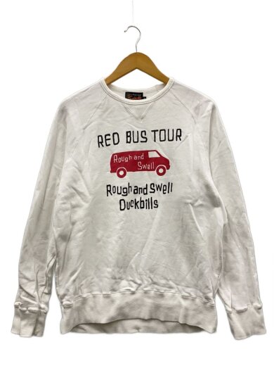 商品画像：RED BUS TOUR SWEAT/スウェット/M/コットン/WHT/RSM-25227 1
