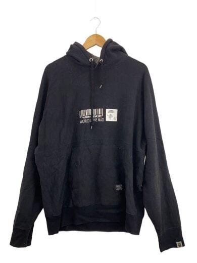商品画像：パーカー/M/コットン/BLK/無地/001PPH301005X// 1
