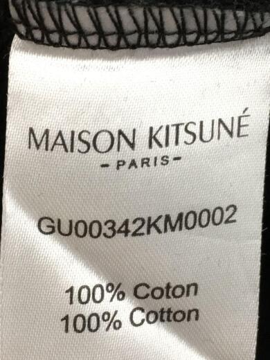 画像：MAISON KITSUNEタグ付/CHILLAX FOX PATCH CLASIC SWEATSHIRT/スウェット/M/コットン/ブラック4