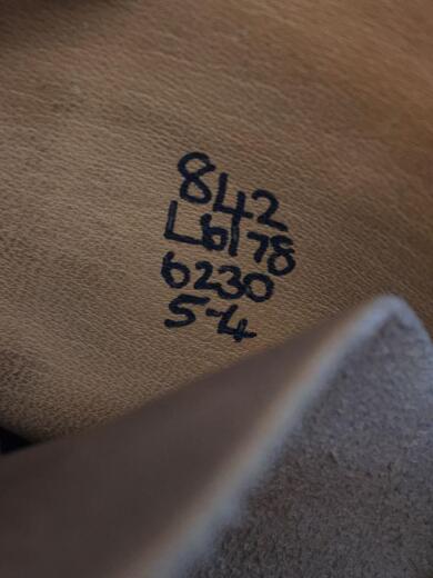 画像：Tricker’s × Paul Smithトリッカーズ/ポールスミス別注/カントリーブーツ/レースアップブーツ/--/BRW/レザー/ベーシック5