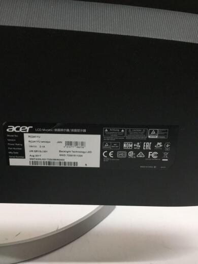 画像：ACER液晶モニタ・液晶ディスプレイ RC241YUsmidpx [23.8インチ シルバー/ブラック]4