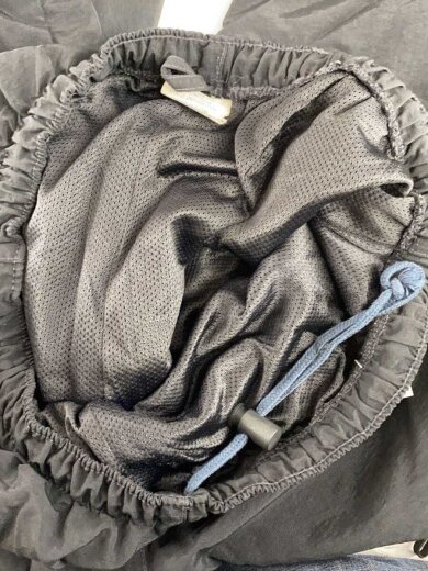 商品画像：ボトム/L/ナイロン/BLK/無地 3