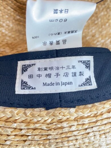 商品画像：60cm/中折れ/ヘッドウェア/--/BEG/無地/メンズ 5