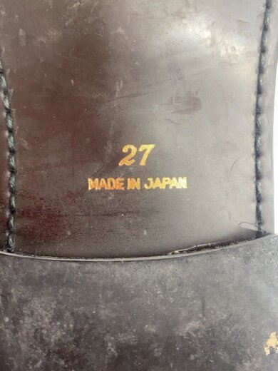 商品画像：ガラスレザー/ドレスシューズ/27cm/BRW 5