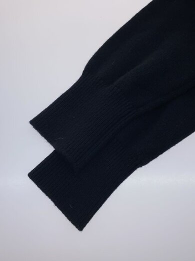 商品画像：シアー×ウールカシミヤニットトップスニット・セーター(厚手)/38/ウール/BLK/無地/531-2270 5