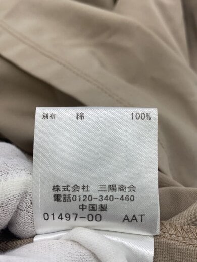 商品画像：キャミワンピース/38/コットン/BEG/無地/55J77-557-40// 5