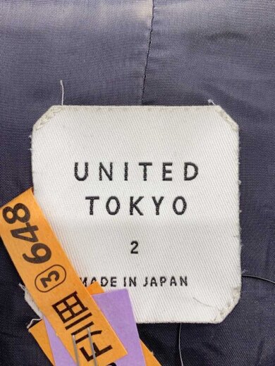 商品画像：ジャケット/2/ポリエステル/BLK/無地/142653001 3