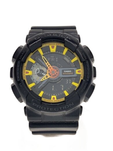 商品画像：クォーツ腕時計・G-SHOCK/デジアナ/ラバー/BLK/BLK 1