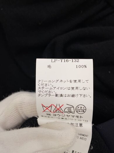 商品画像：長袖カットソー/S/ウール/BLK/LF-T16-132 5