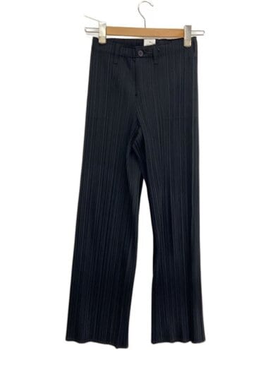 商品画像：プリーツパンツ/ボトム/1/ポリエステル/BLK/無地/pp31-jf523 1