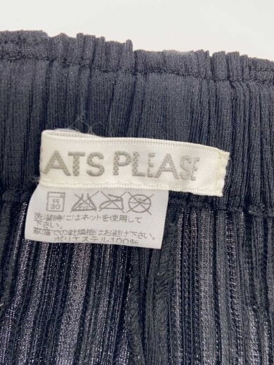 商品画像：プリーツパンツ/ボトム/1/ポリエステル/BLK/無地/pp31-jf523 4