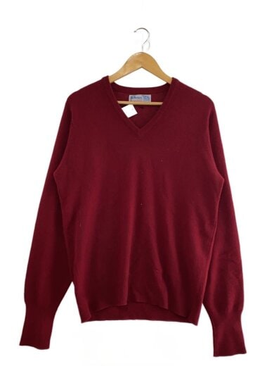 画像：BALLANTYNEニット・セーター(厚手)/--/カシミア/RED/無地1