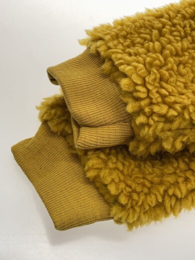 商品画像：フリースジャケット/XXL/ポリエステル/YLW/無地/65415FA20 5