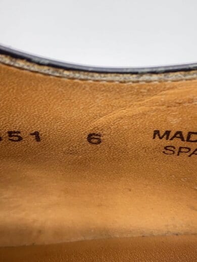 商品画像：ドレスシューズ/US6/BLK/レザー/5551// 5